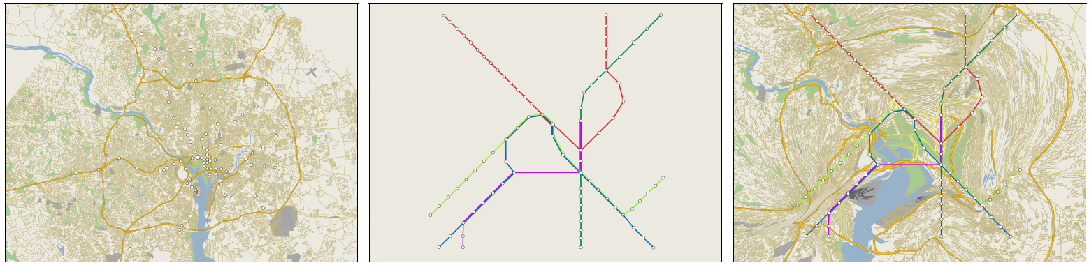 Teaser of Map Warping for the Annotation of Metro Maps