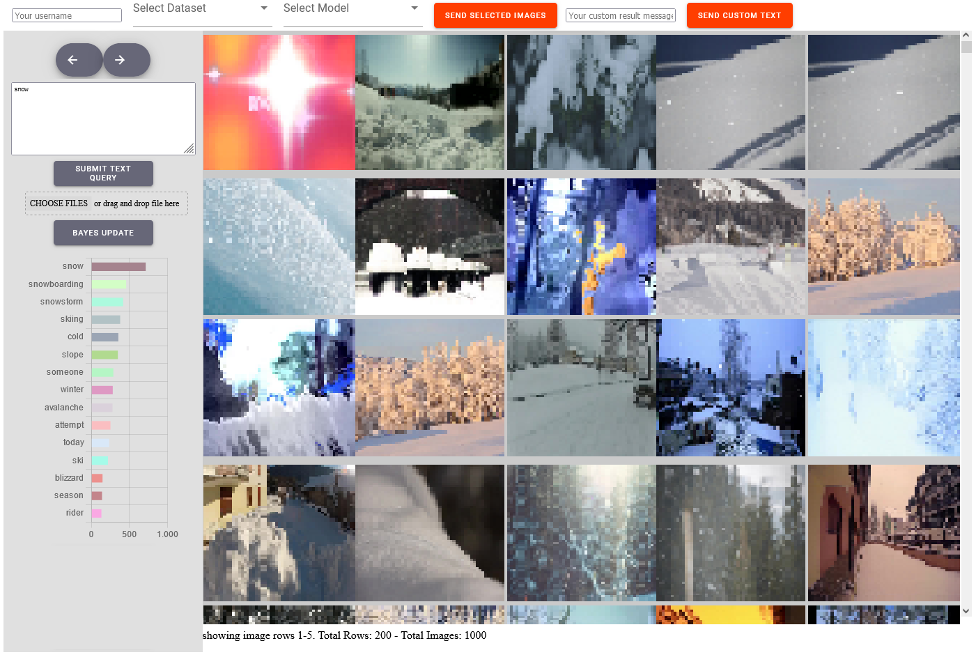 Teaser of PraK Tool: An Interactive Search Tool Based on Video Data Services